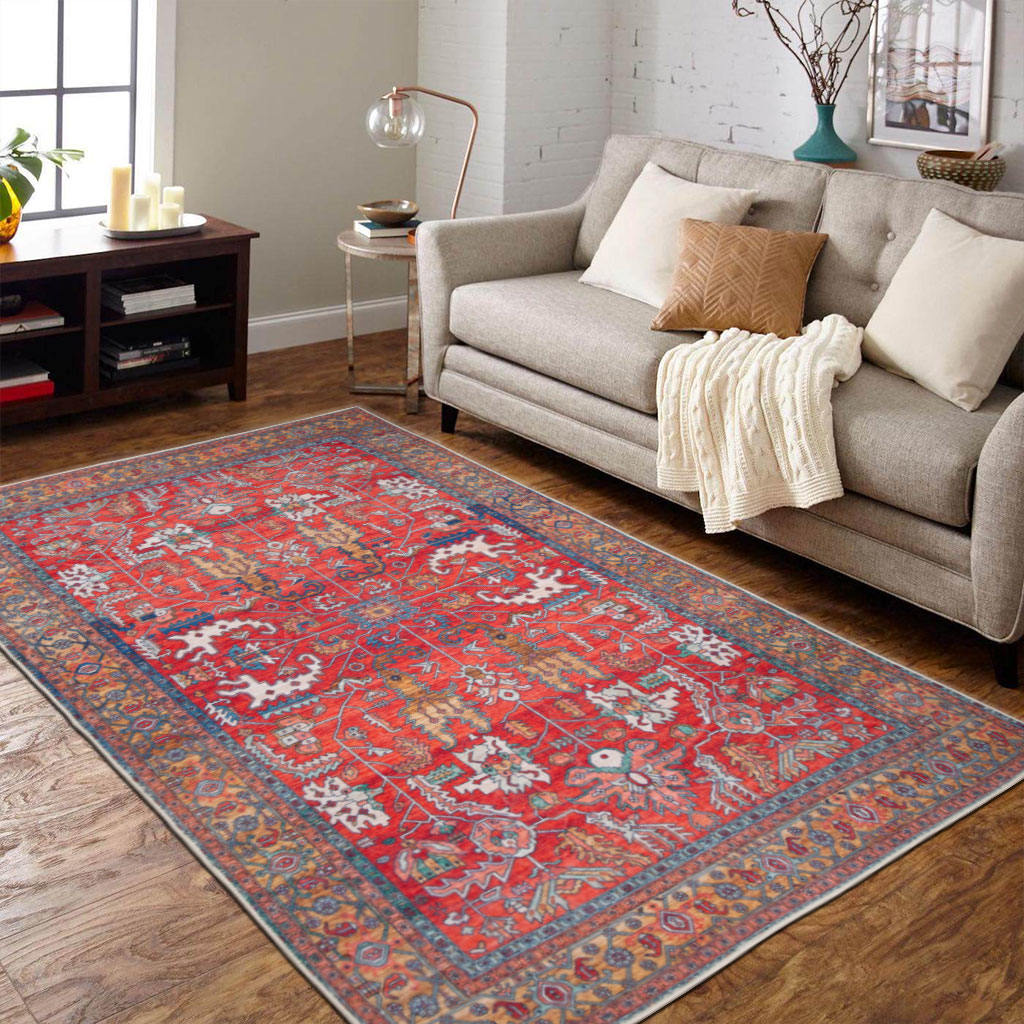 Polyester Faux Wool in Thảm