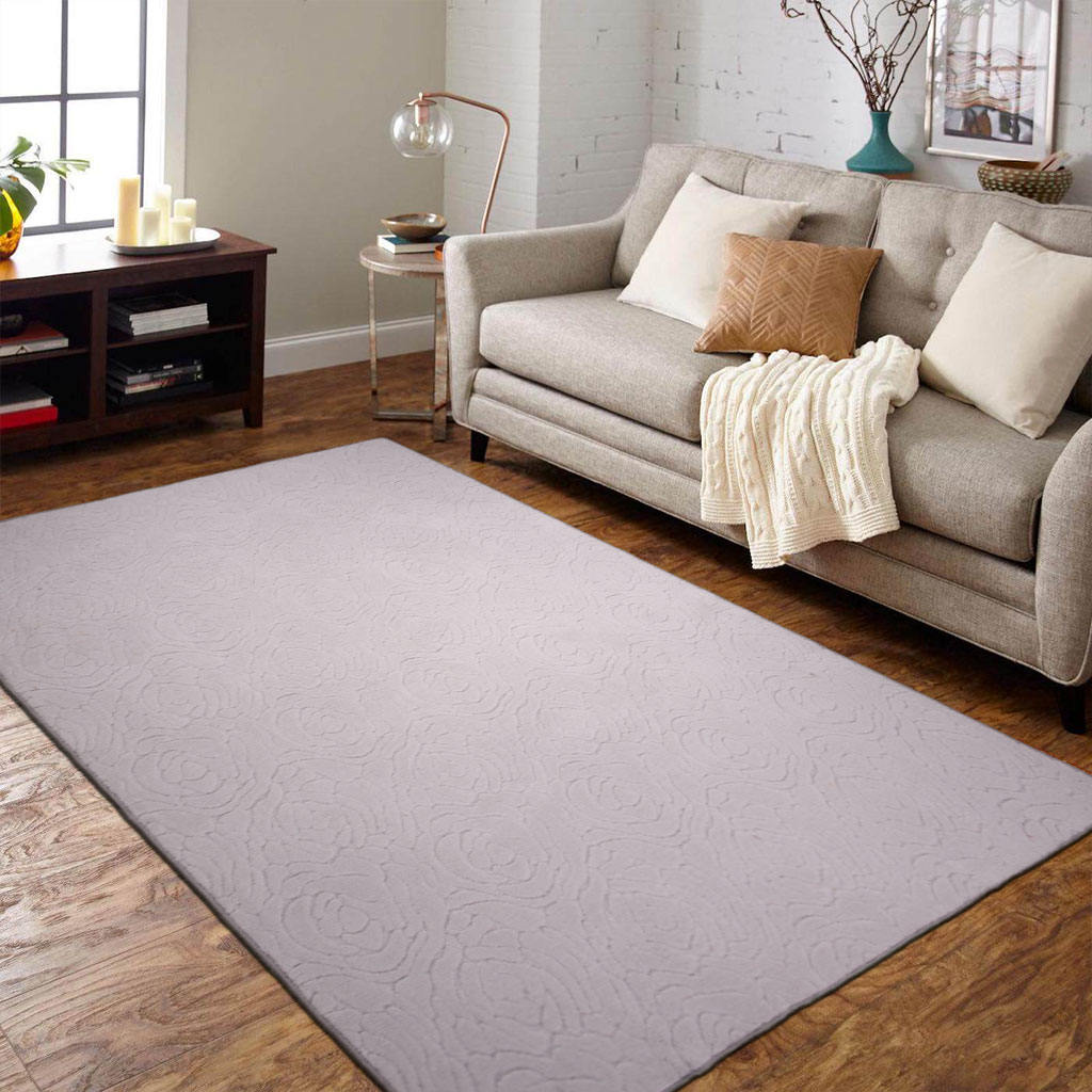 Jacquard Imites Wool Solid Thảm